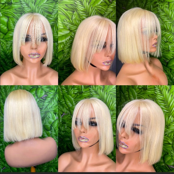 Blonde Closure Wig - Picture 1 of 5